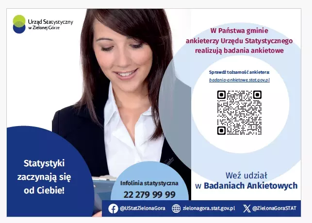 Zdjęcie do Urząd Statystyczny w Zielonej G&oacute;rze prowadzi og&oacute;lnopolskie...